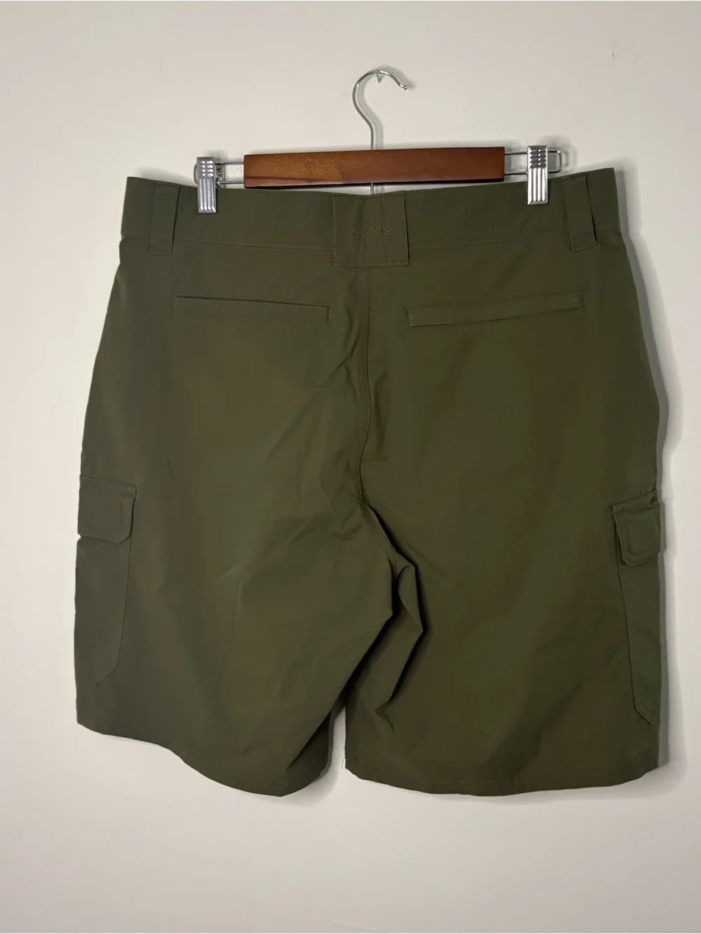 Orvis Men’s Sz 34 Green Technical Shorts Lightweight Hiking Outdoors fishing